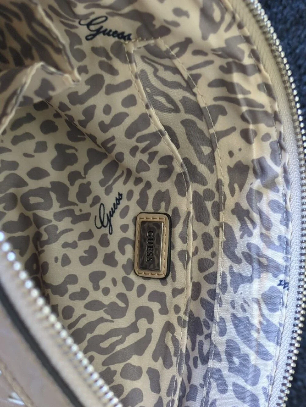 GUESS Metallic Silver Bag
